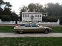 Citroën SM Opera (1972) - four-door SM, built in eight units, against an impressive backdrop