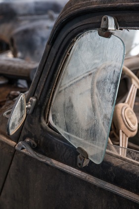 Citroën Traction Avant 11 légère (1953) - in der Sonderaussstellung "Scheunenfunde" des Pantheons im Sommer 2015