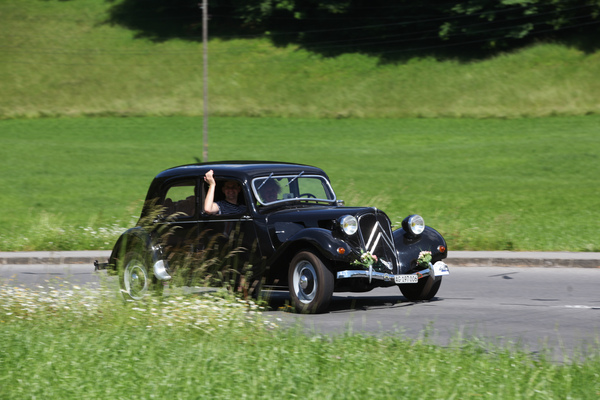Citroën Traction Avant 11BL (1938) - auf der Samstagsausfahrt - Oldtimer in Obwalden (O-iO) 2019