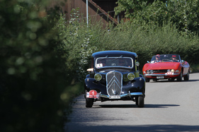 Citroën Traction Avant (1947) - an der OCC Jungfrau-Rallye 2016