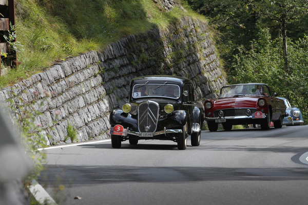 Citroën Traction Avant (1948) - an der OCC Jungfrau Rallye 2018