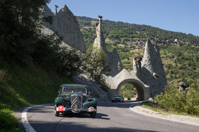 Citroën Traction Avant (1952) - an der 16. OCC Jungfrau-Rallye 2021