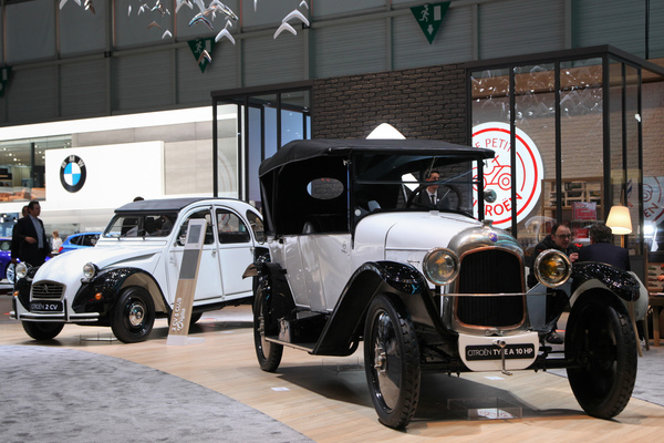 Citroën Type A Torpedo (1919) - damit fing alles an - 100 Jahre Citroën - Genfer Automobilsalon 2019