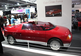 Citroën Xanthia Concept Car (1986) - Barchetta-Version des gut liegenden Fahrzeugs (Rétromobile 2013)