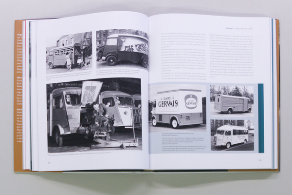 Citroen war stets auch mit Nutzfahrzeugen am Markt - Buch "100 Jahre Citroën"