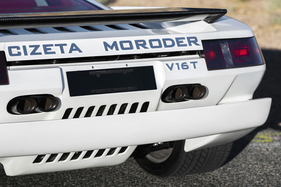 Cizeta Moroder V16 T (1988/1989) - die Beschriftung wirkt etwas prototypenhaft