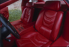 Cizeta V 16 T (1988) - das rote Interieur des weissen Prototypen