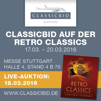 ClassicBid auf der Retro Classics