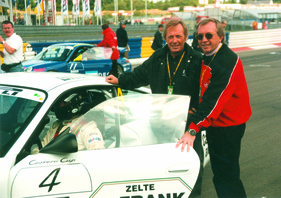 Claus-Theo Gärtner alias Matula (Fernsehserie "Die Zwei") und sein "Double" Harald Grohs