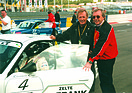 Claus-Theo Gärtner alias Matula (Fernsehserie "Die Zwei") und sein "Double" Harald Grohs