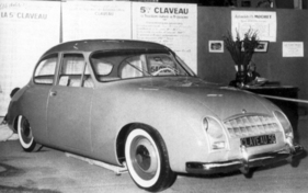 Claveau 5 CV (1955) – als Modell 1956 auf dem Pariser Salon 1955 ausgestellt