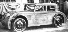 Claveau 6 CV (1930) – Der Kühlergrill lässt erahnen, dass eine Kooperation mit Citroën geplant war
