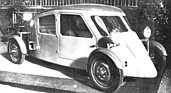 Claveau 9 CV Conduite Interieure (1928) – Der geschlossene Viersitzer verkörpert Claveaus Konstruktionsprinzipien in Reinkultur