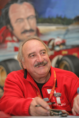 Clay Regazzoni beim Rennfahrer-Treff in Roggwil am 8. April 2006