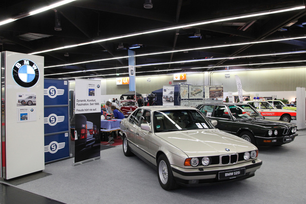 Clubstand der BMW E34 IG - Retro Classics Bavaria 2019