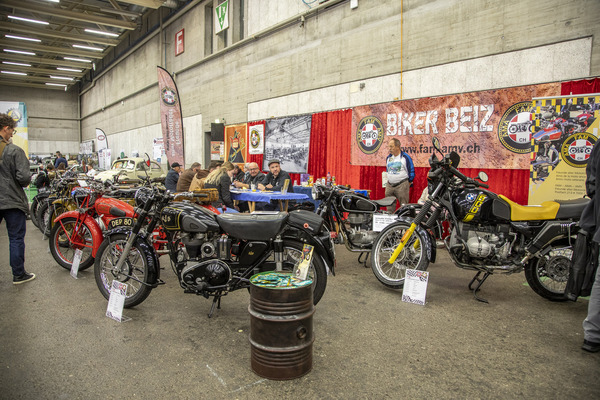 Clubstand der Freunde alter Motorräder (FAM) – Swiss RetroMecanika 2023