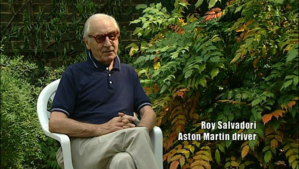 Co-Pilot von Carroll Shelby beim 24 Stunden Rennen von Le Mans 1959 - Roy Salvadori - Standbild aus dem Film The Snake and the Stallion