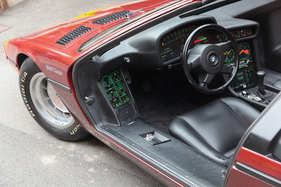 Cockpit des BMW Turbo (1972) - am Concorso d'Eleganza Villa d'Este 2015