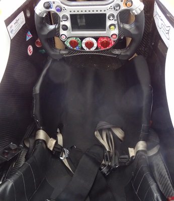 Cockpit des Mahindra Formel E - Goodwood Festival of Speed 2017