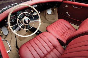 Cockpit des Porsche 356A 1600 Cabriolet by Reutter (1958) - versteigert als Lot 115 an der RM Auction "Don Davis Collection" am 27. April 2013