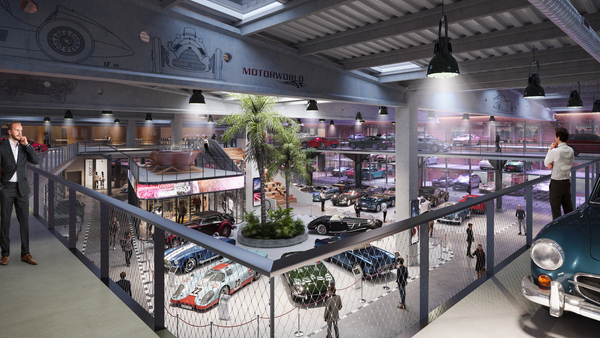 Bild: Computer-Simulation der zukünftigen Motorworld Mallorca