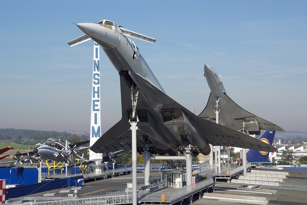 Concorde und Tu144 im Technik Museum Sinsheim