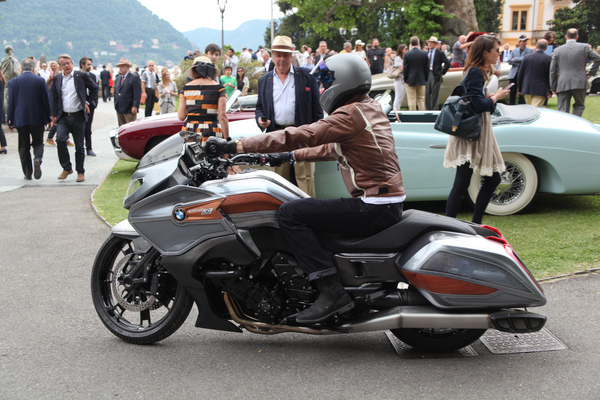 Concorso d'Eleganza Villa d'Este 2015 - BMW Motorrad Concept 101 macht seine Aufwartung