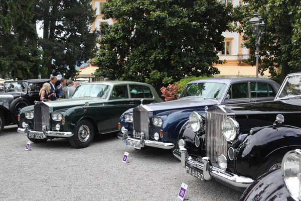 Concorso d'Eleganza Villa d'Este 2015 - Rolls-Royce Panthom Modelle aufgereiht