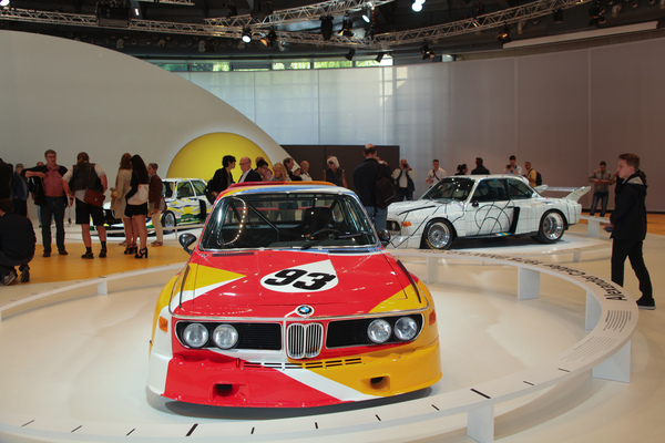 Bild Concorso d'Eleganza Villa d'Este 2015 - Sonderschau von BMW - Art Cars - Alexander Calders BMW 3.0 CSL