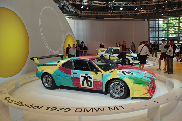 Bild: Concorso d'Eleganza Villa d'Este 2015 - Sonderschau von BMW - Art Cars - Andy Warhols BMW M1 von 1979