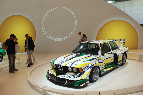 Image: Concorso d'Eleganza Villa d'Este 2015 - Special show by BMW - Art Cars - Roy Liechtenstein's BMW 3.0 CSL