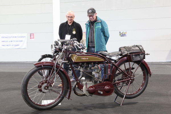 Condor Super Sport (1927) - mit MAG-Motor mit 350 cm3 und 5 PS - Teil der FAM-Sonderschau - Motorworld Classics Bodensee 2022