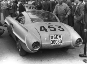 Conrero Alfa Romeo Ghia (1953) - Fehlmann bei der Mille Miglia 1953