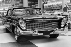 Continental Mark III (1958) - selbstragende Limousine mit 333 cm Radstand - Genfer Autosalon 1958