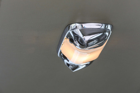 Continental Mark IV (1972) – Überraschenderweise kein Kronleuchter: Deckenlampe mit zwei Leseleuchten