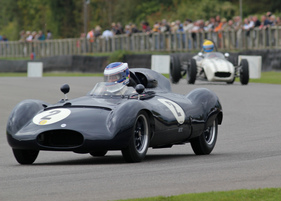 Cooper-Bristol T40 (1955) - im Rennen um die Gordon Trophy am Goodwood Revival 2013