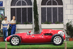 Cooper T 45 Climax S4 (1958) - setzte den Trend zum Mittelmotor im Formel-Rennsport (Techno Classica 2017)