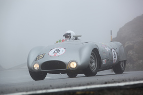 Bernina Gran Turismo 2016 - historische Rennwagen im Nebel