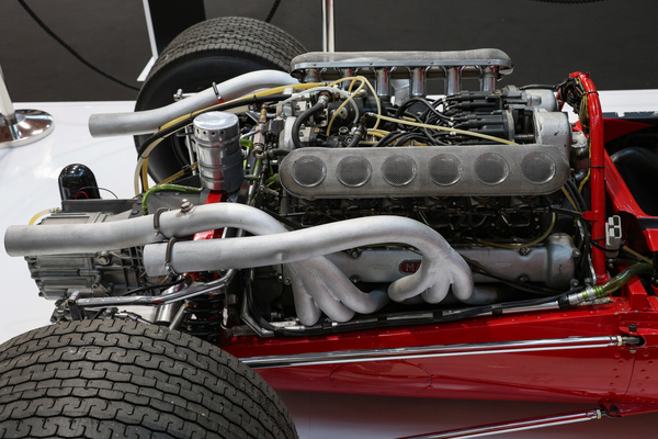 Cooper T81 Maserati (1966) - der Motor stammte vom 250F-Aggreat ab - F1 an der 42. Auto e Moto d'Epoca 2025