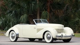 Cord 812 Phaeton (1937) - as lot 253 at the Broad Arrow Amelia Island Auction 2025