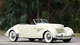 Cord 812 Phaeton (1937) - as lot 253 at the Broad Arrow Amelia Island Auction 2025