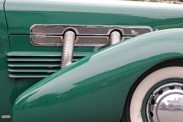 Cord Custom Beverly Supercharged (1937) - Oldtimer in Obwalden OiO 2011 - wunderschöne Detaillösungen