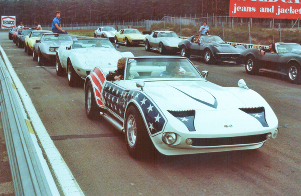 Bild Corvette Euro Meet 1977 in Zolder