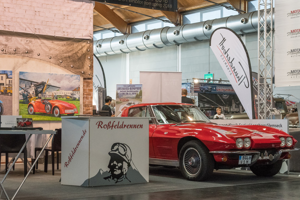 Corvette am Stand vom Rossfeldrennen_BSF8885 - Motorworld Classics Bodensee 2018