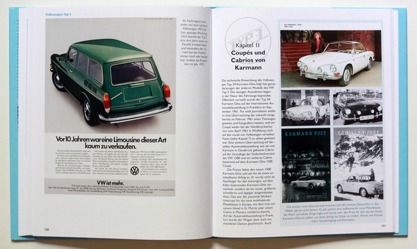 Coupés und Cabrios von Karmann - Buch "Volkswagen Typ 3: Geschichte, Technik, Varianten"