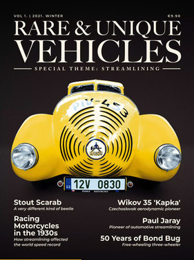 Cover - Magazin "Rare & Unique Vehicles" (Vol 1/2021)