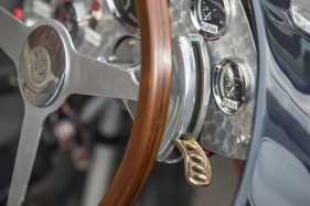 Cromard Special (1950) - der Wählhebel für das Wilson-Vorwählgetriebe