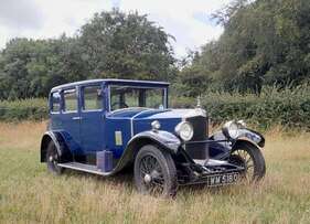 Crossley 15.7 'Delux' Six-Light Shelsley Saloon (1930) - als Lot 282 angeboten anlässlich des Silverstone Auctions "The Dawn of Motoring Sale" am 4. August 2023