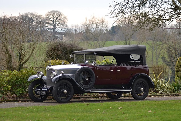 Crossley 20.9 Tourer (1929) - herrlicher Vorkriegs-Sedan - an der Bonhams Versteigerung im RF Museum in Hendon am 29. April 2013