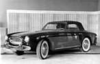 Cunningham (1953) - das geschlossene Cabriolet von Vignale - am Automobilsalon in Genf 1953